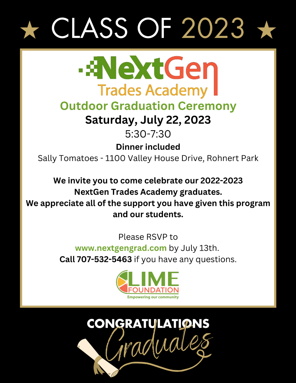 Nextgen Trades Academy Graduation Powered By Givergy