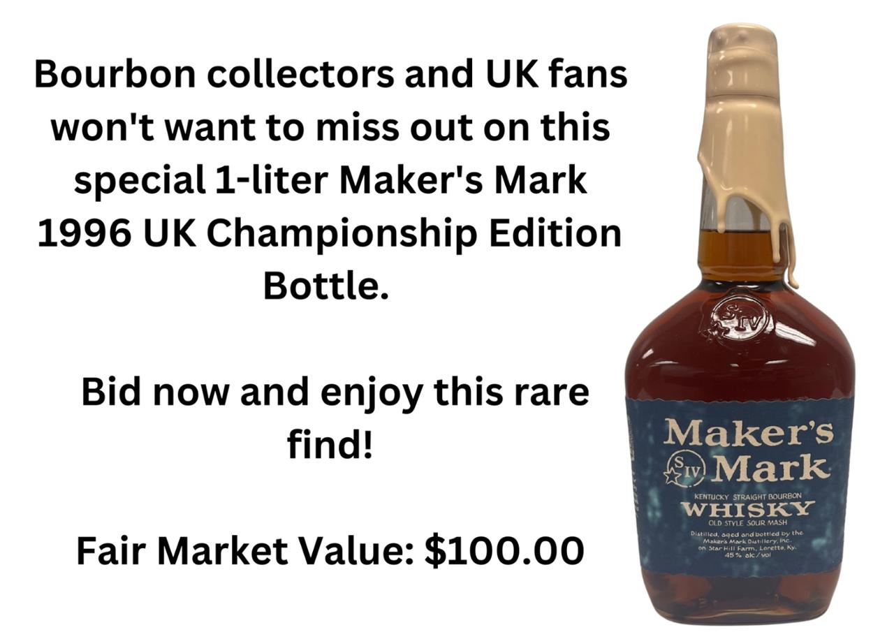 その他 Maker's Mark [CD] Makers Mark 1996 Kentucky Basketball Championship Limited Edition